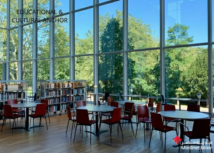 The Library at elm tree park madinet masr